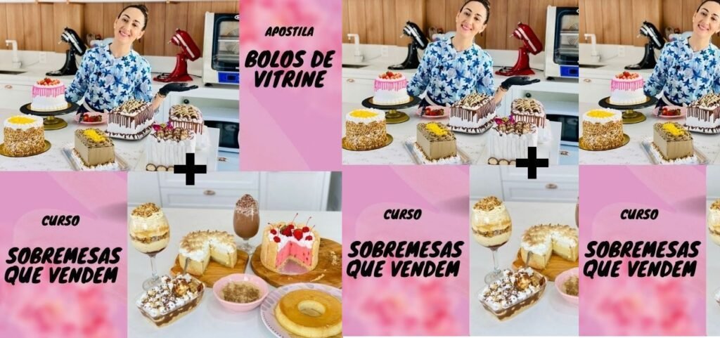 Apostila Bolos de Vitrine Curso Sobremesas que Vendem