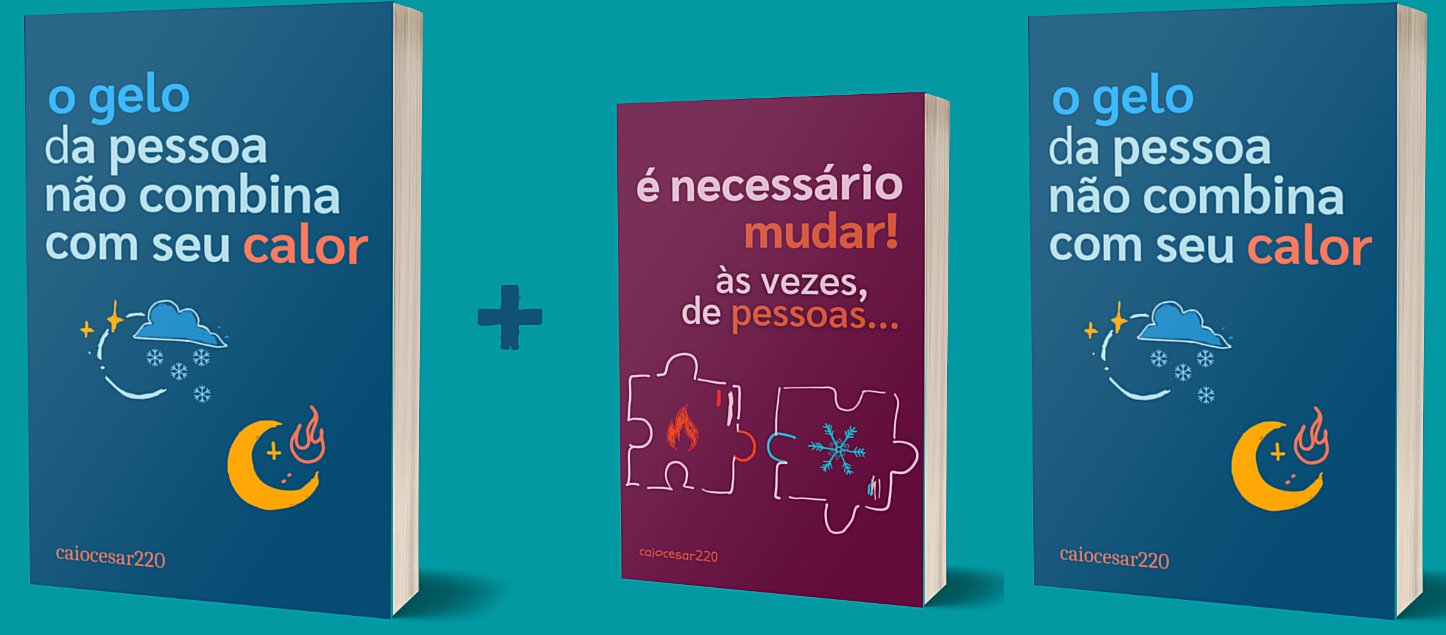 Combo O gelo da pessoa nao combina com seu calor E necessario mudar as vezes de pessoas BRINDE