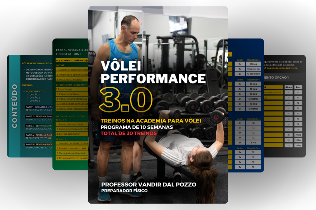 Volei Performance 3.0 Treino para Volei na Academia
