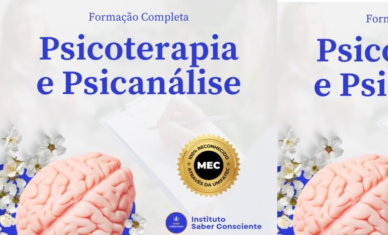 Psicoterapia e Psicanálise Clínica Instituto Saber Consciente