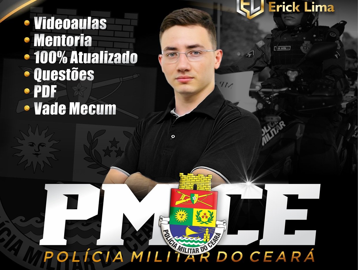 Curso Professor Erick Lima Imersao Policia Militar do Ceara PMCE