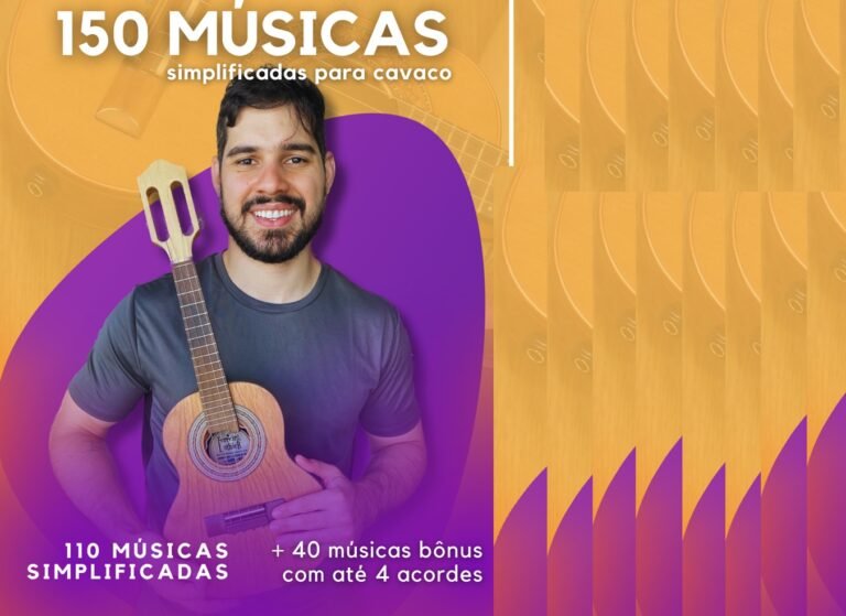 Aprenda Cavaquinho com Victor Cazzoli: 150 Cifras Simplificadas para Tocar em Poucas Semanas