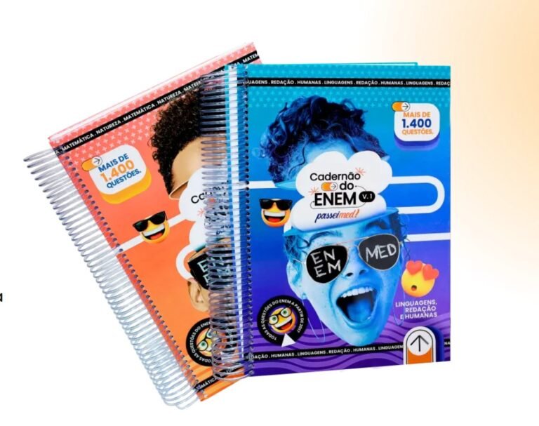2 Cadernões ENEM PasseiMED: Vale a Pena para Quem Quer Passar no ENEM?