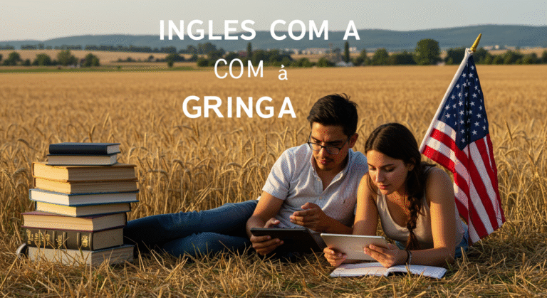 Inglês com a Gringa é grátis? Entenda como funciona o acesso e os materiais do curso 1 Inglês com a Gringa é grátis? Entenda como funciona o acesso e os materiais do curso