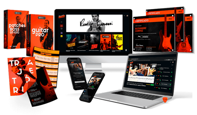 Curso Guitarra Intensiva: Domine a Guitarra com Técnica, Prática e Estrutura Profissional