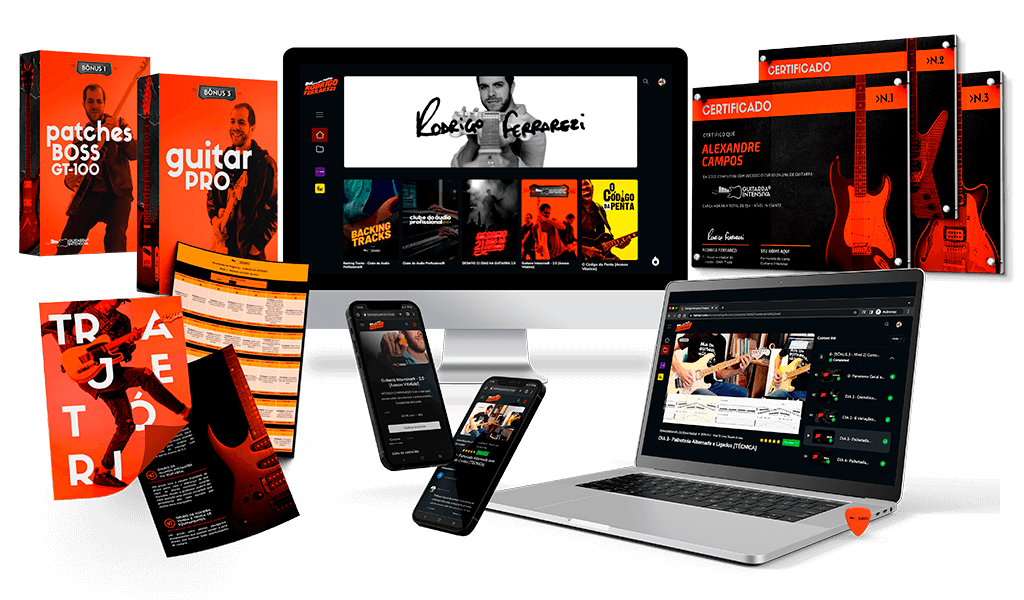 Curso Guitarra Intensiva: Domine a Guitarra com Técnica, Prática e Estrutura Profissional 1 image