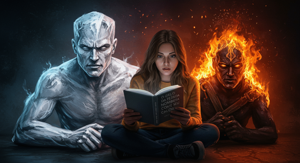 Livro O Gelo da Pessoa Não Combina com Seu Calor Caio César