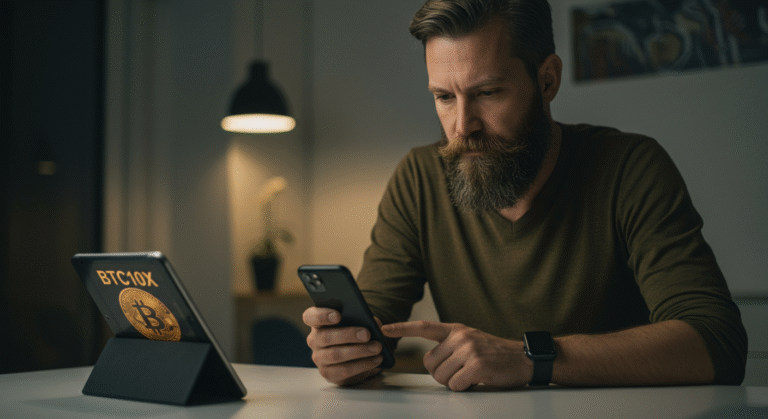 Como Fazer Alavancagem de Bitcoin sem Depender da Sorte: O Método BTC 10X de Elídio [Aprenda 5 Passos para Lucrar nas Quedas e Multiplicar Seus Satoshis]