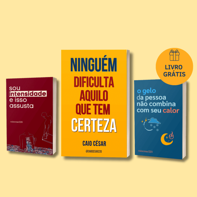 Caio César da Silva: Guia Técnico de Autoestima e Limites – Metodologia “Ninguém Dificulta Aquilo que Tem Certeza” para Otimização de Ciclos Afetivos