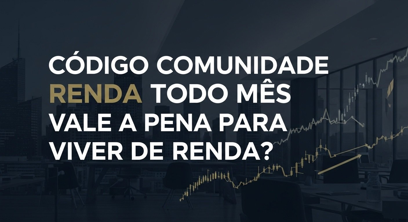Comunidade Renda Todo Mes vale a pena para viver de renda