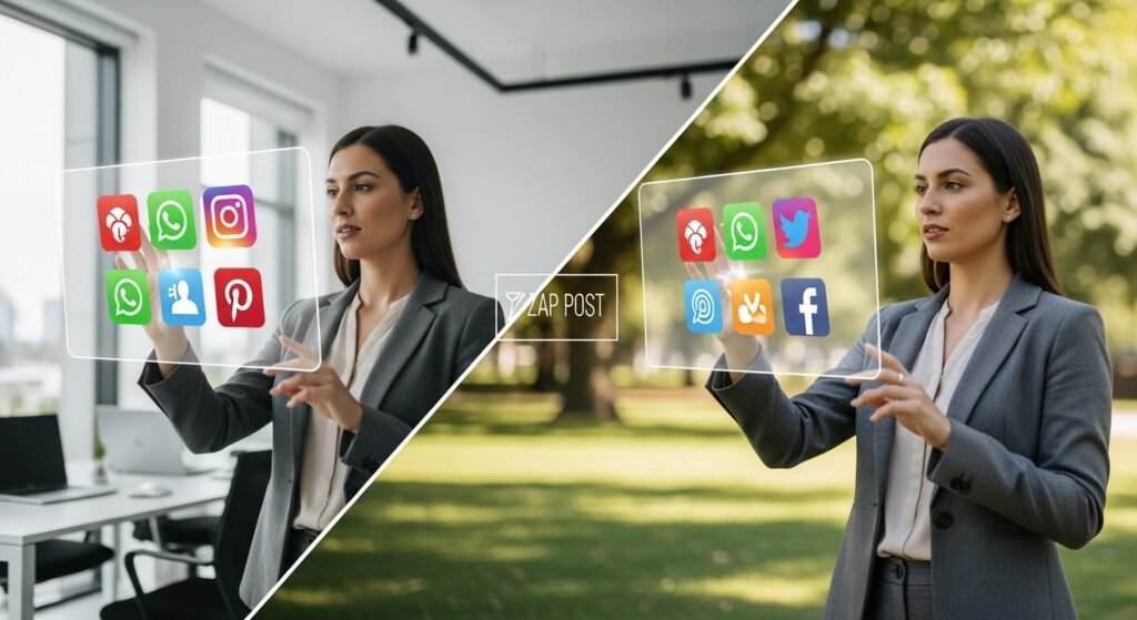 Estratégia e Visão Profissional para o Uso do ZapPost 2 Posts prontos para engajamento