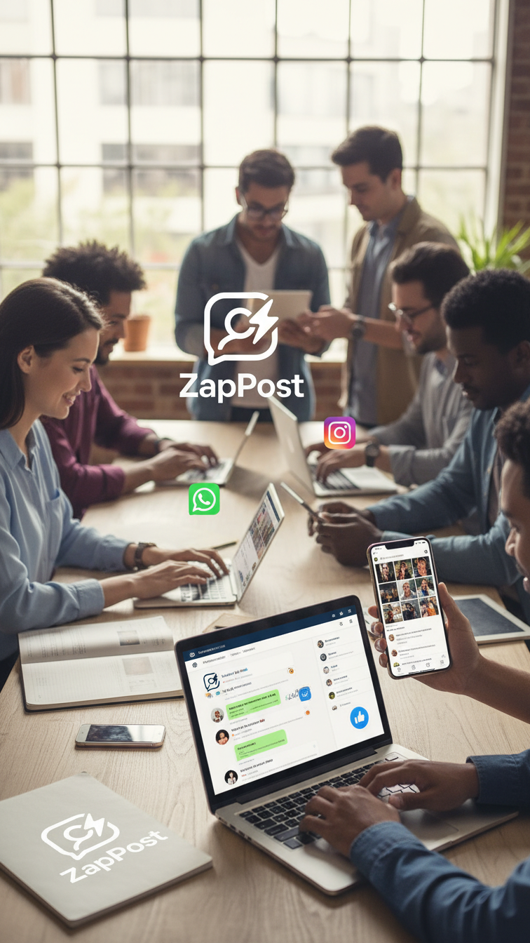 ZapPost – Criador de Posts Diários: a forma mais rápida de manter seu Instagram, Reels e WhatsApp sempre ativos sem perder tempo