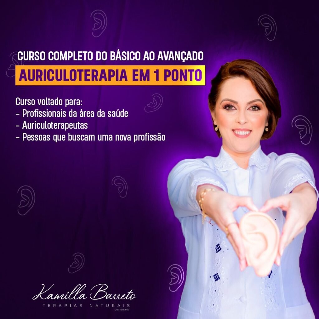 curso de auriculoterapia em 1 ponto com kamilla barreto