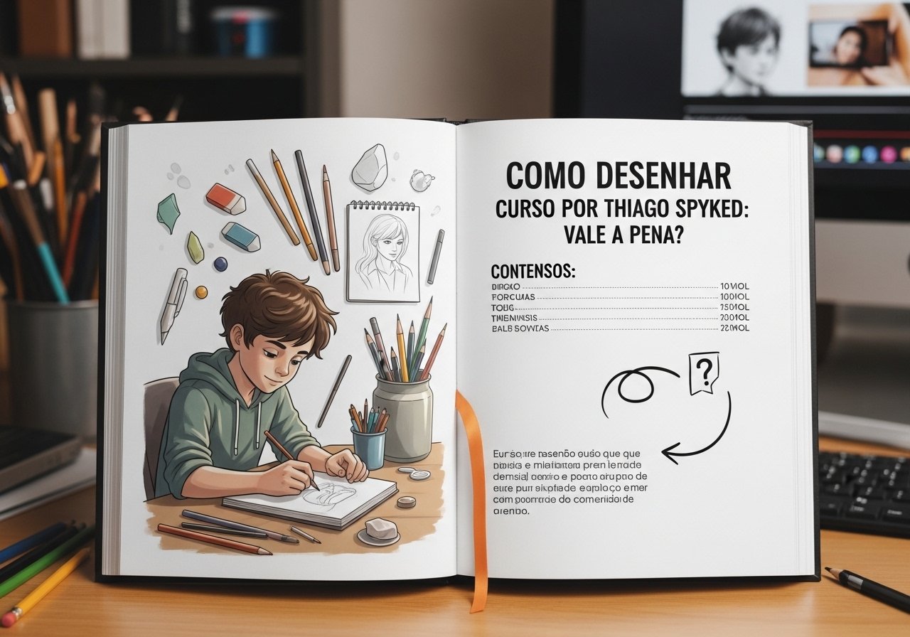 Curso Como Desenhar Thiago Spyked Vale a Pena