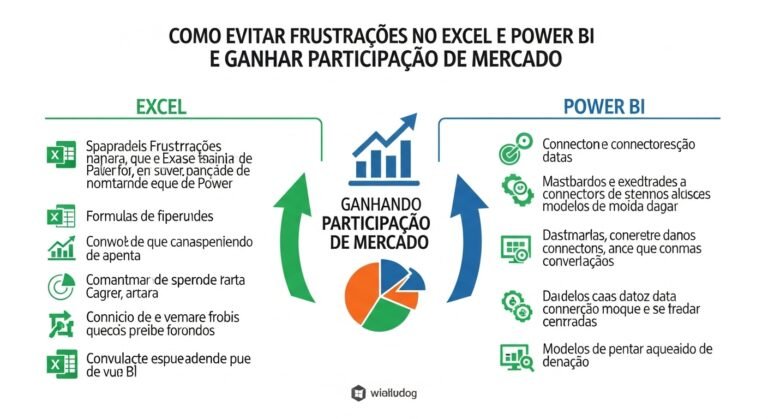 Como Evitar Frustração em Excel e Power BI e Ganhar Mercado