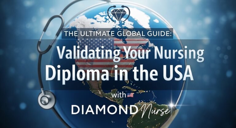🌎 Guia Definitivo Mundial: Validação do Diploma de Enfermagem nos EUA com a DIAMOND Nurse