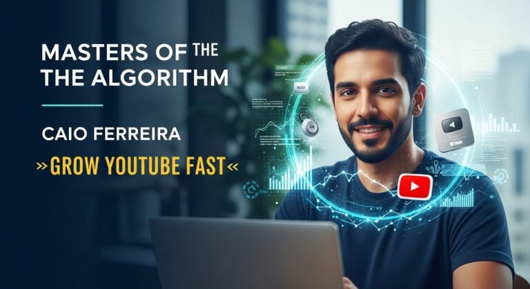 Mestres do Algoritmo Caio Ferreira crescer YouTube rápido