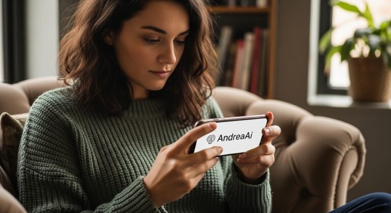 AndreaAI: O Aplicativo que Substitui Horas de Terapia? Não, Ele Faz Algo Melhor (e Mais Rápido)