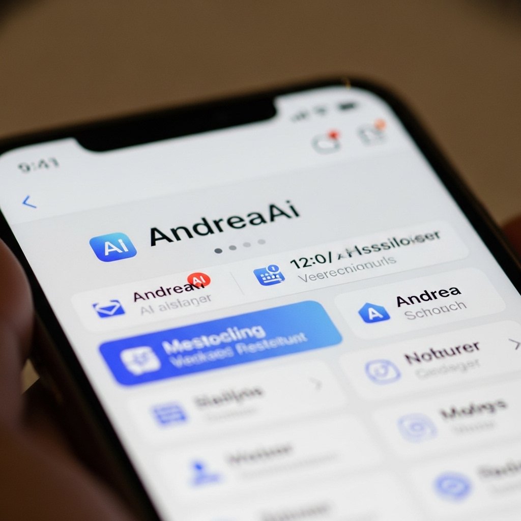 AndreaAi: Suporte Diário de Autoconhecimento e Clareza Mental da Dra. Andrea Vermont 2 Icone do aplicativo AndreaAi na tela do celular