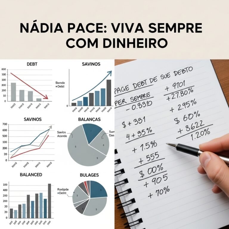 Nádia Pace método financeiro pagar dívida errado economia até 95% real