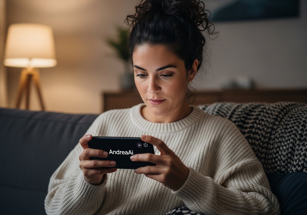 AndreaAi: Suporte de Autoconhecimento e Clareza Mental para Quem Quer Resultados Reais 1 Notificacao de mensagem da IA do AndreaAi