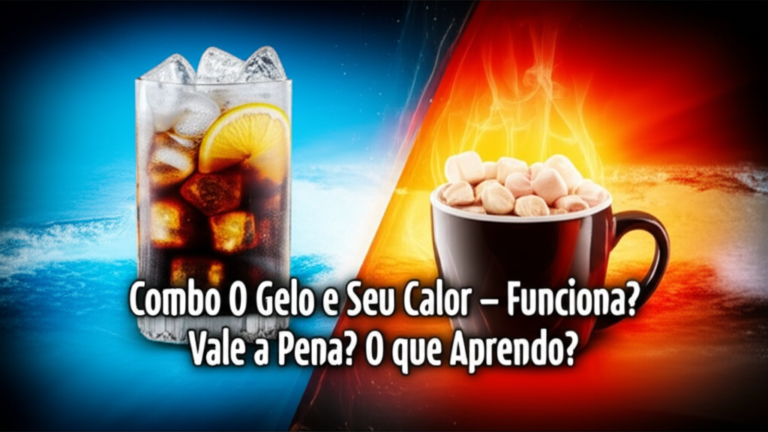 Combo O Gelo e Seu Calor – Funciona? Vale a Pena? O que Aprendo?