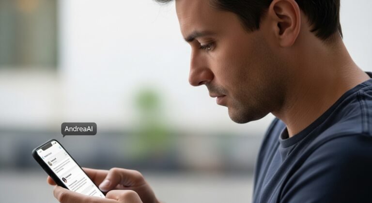 AndreaAI: Por que “economizar” tempo com tutoriais grátis custa mais caro do que o acesso imediato à sua terapeuta de bolso?