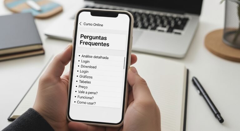 Dra. Andréa Vermont apresentando a Formação em Psicanálise Contemporânea na plataforma IAV, rodeada de livros de Freud e Lacan e símbolos de espiritualidade.