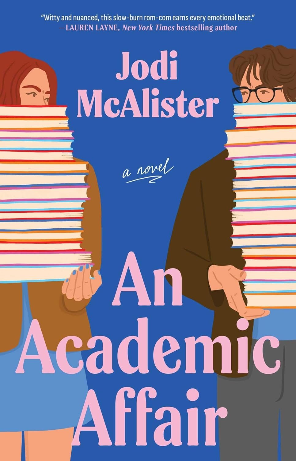 Capa do eBook An Academic Affair de Jodi McAlister mostrando romance acadêmico