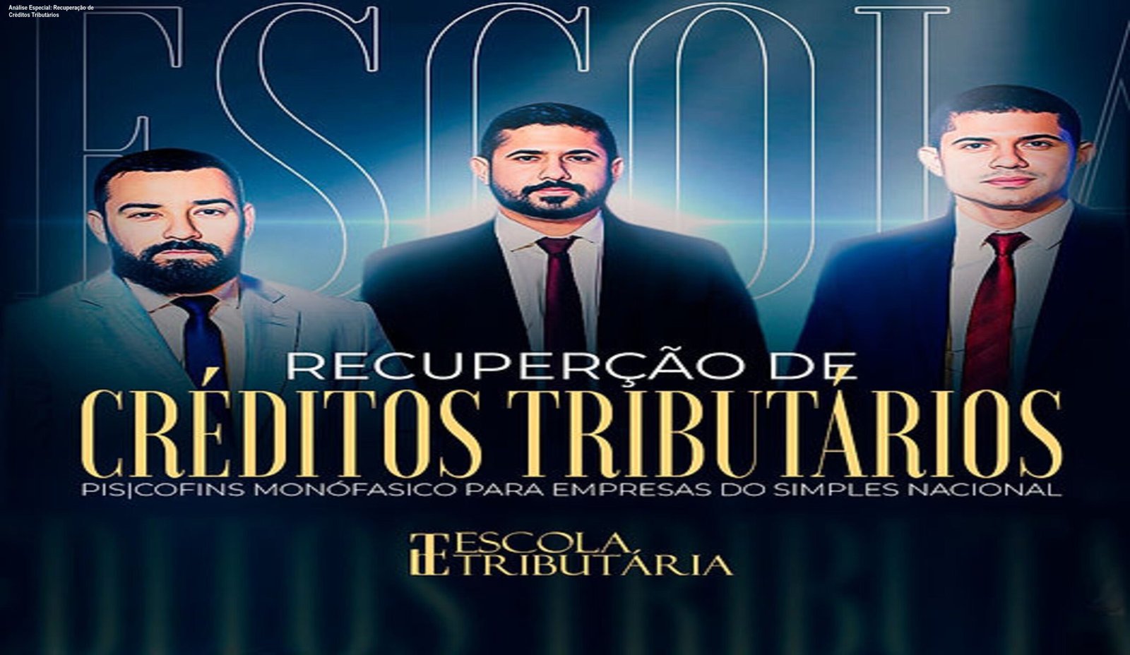 Capa do produto Recuperação de Créditos Tributários