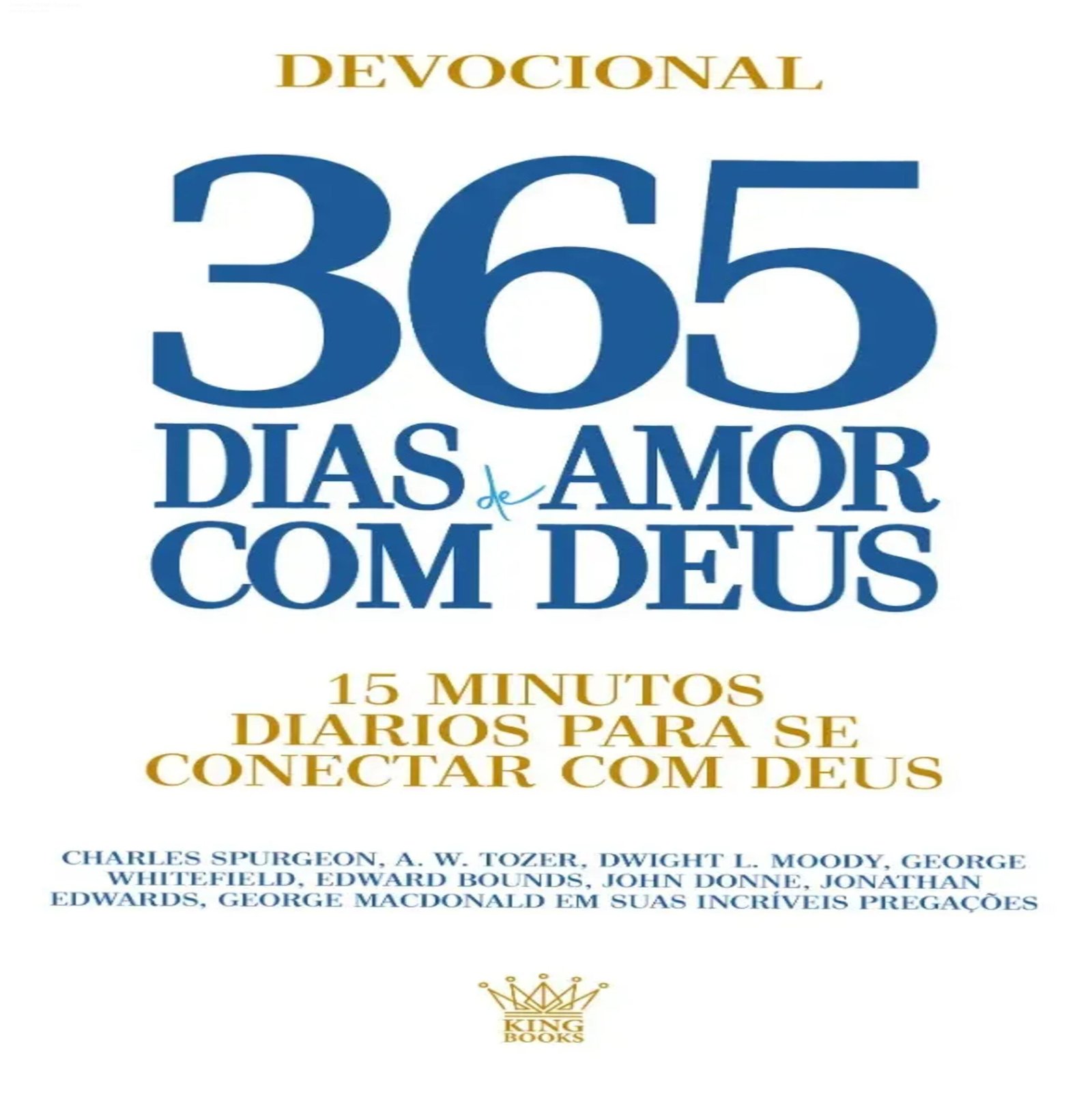 Capa do livro devocional 365 dias de Amor com Deus, 224 páginas, leitura de 15 minutos diários