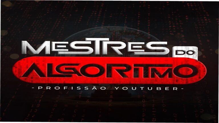Capa do curso Mestres do Algoritmo de Caio Ferreira mostrando estratégia de canais dark e ganhos em dólar