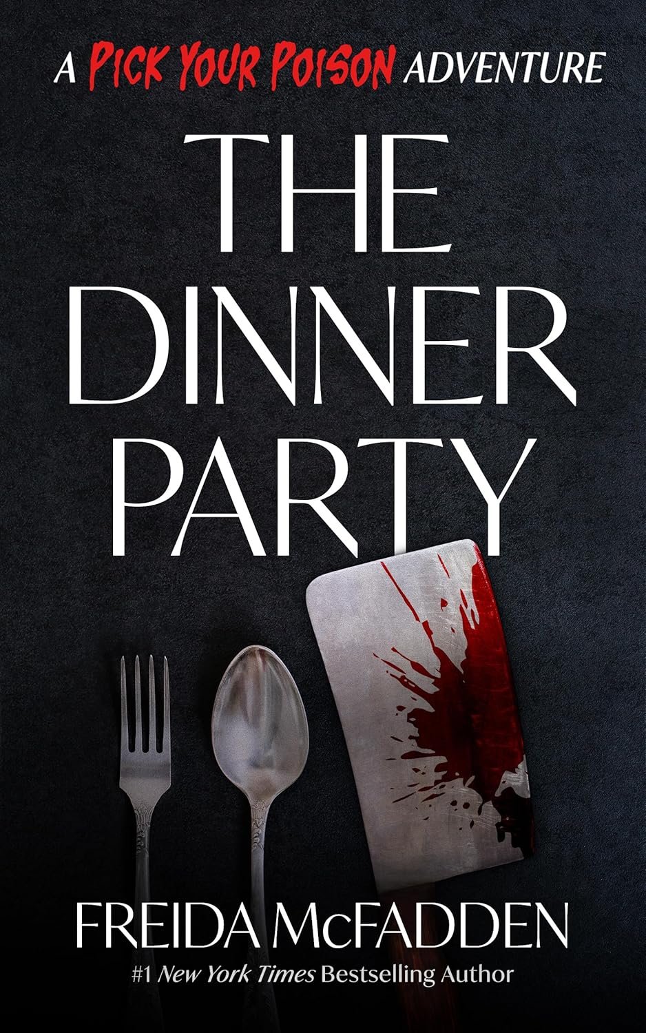 Capa do eBook The Dinner Party: aventura interativa de escolhas, mulher em jantar misterioso em mansão isolada