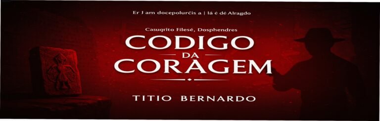 Homem confiante aplicando técnicas do Código da Coragem de Titio Bernardo