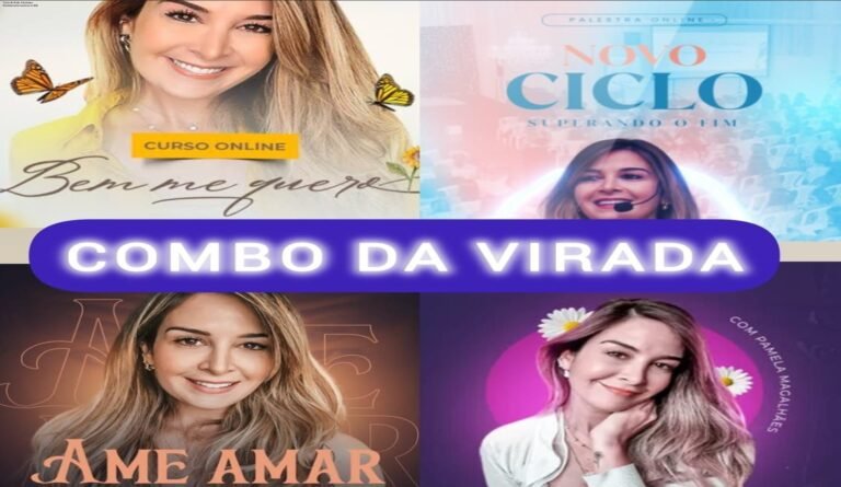 Imagem do Combo da Virada mostrando módulos de autoestima e relacionamentos com suporte VIP