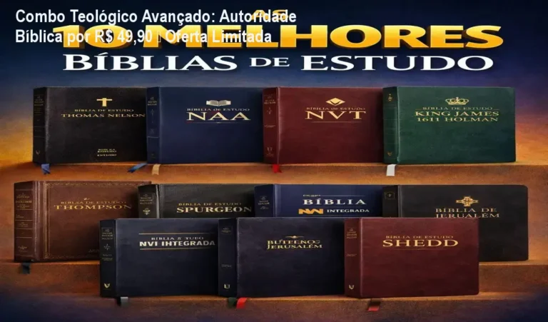Imagem do Combo Teológico Avançado mostrando os cursos e certificados que dão autoridade bíblica