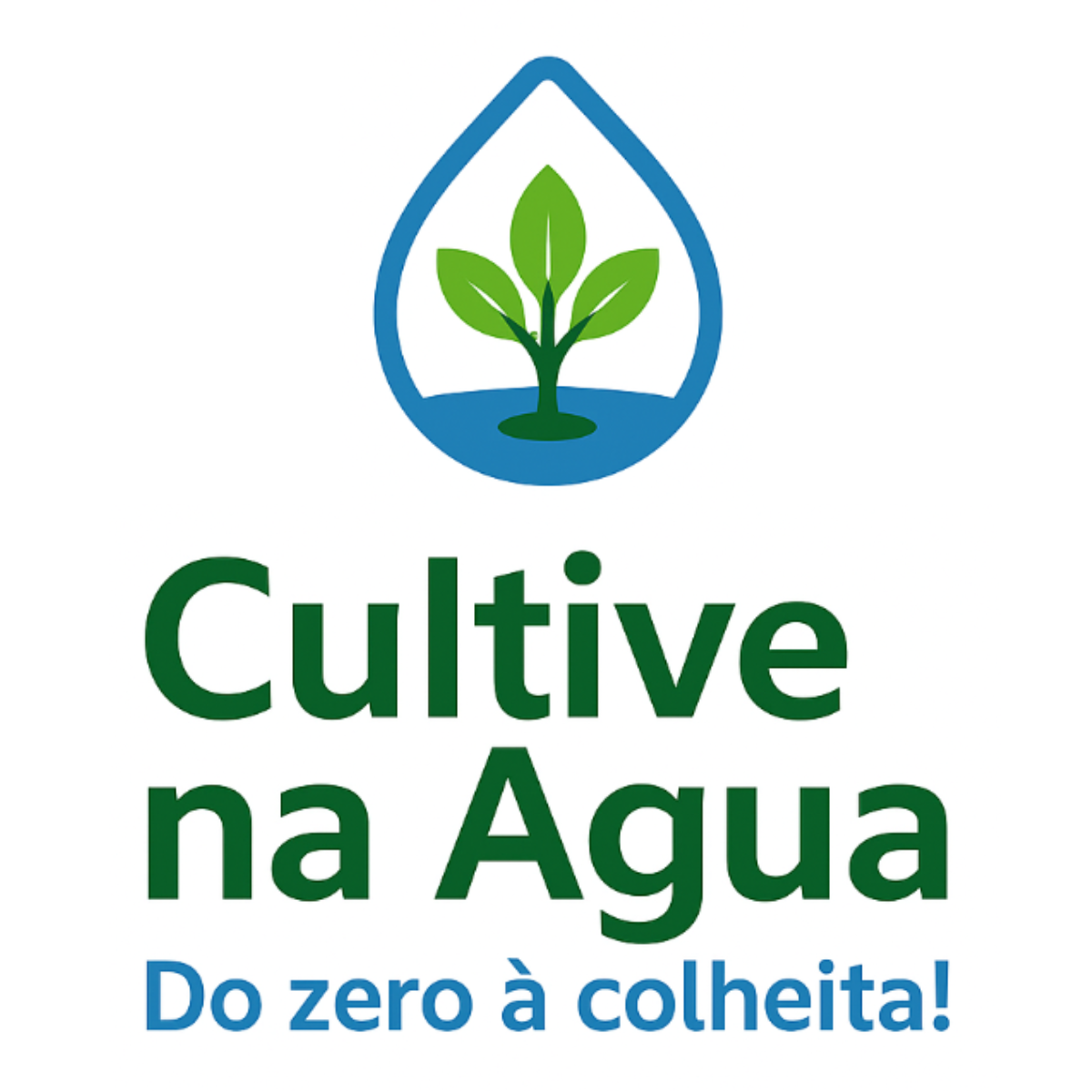Imagem promocional do curso Cultive na Água exibindo hortas hidropônicas caseiras