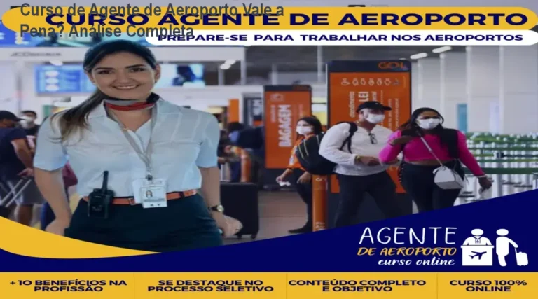 Aluna estudando curso online para se tornar agente de aeroporto
