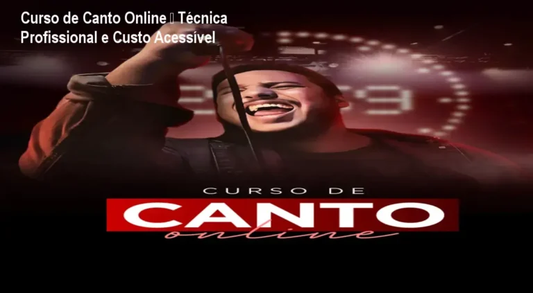 Curso de Canto Online mostrando prática vocal real com resultados profissionais