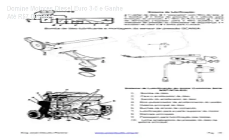 Aluno estudando curso online de mecânica diesel Euro 3-6 com certificado
