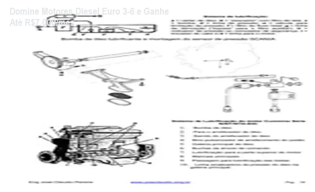 Aluno estudando curso online de mecânica diesel Euro 3-6 com certificado