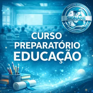 Curso preparatório para concursos municipais da área da Educação com metodologia prática de resolução de questões