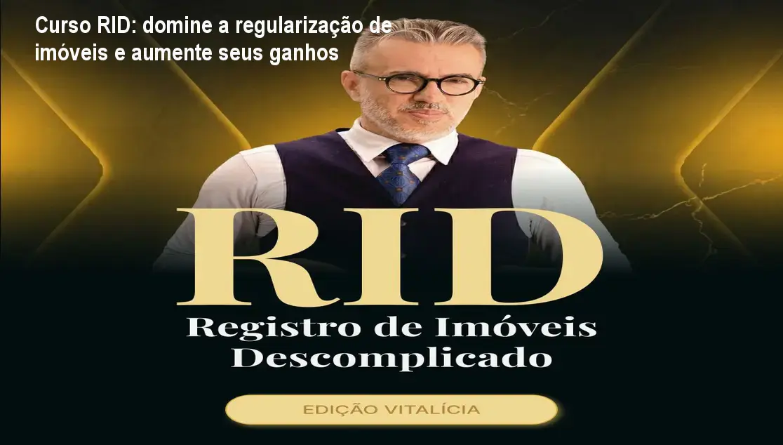 Professor Marcos Salomão apresentando o Curso Registro de Imóveis Descomplicado, focado na prática de regularização de imóveis