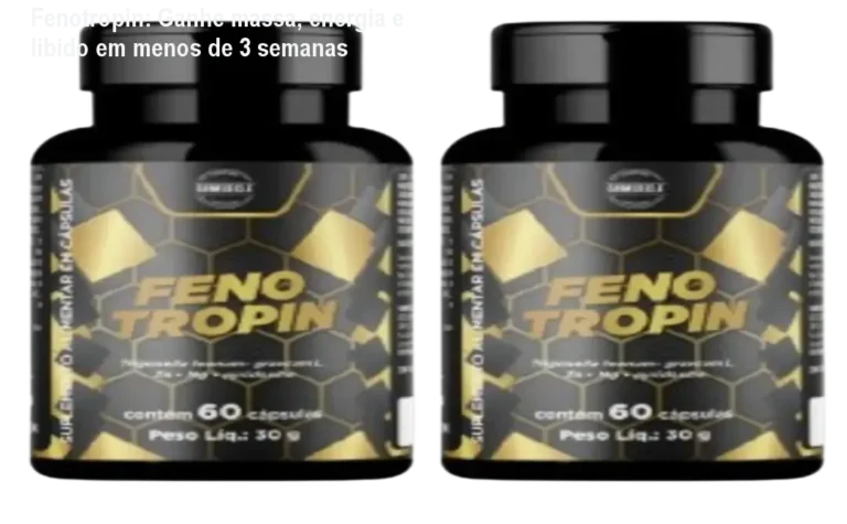 Fenotropin cápsulas de feno‑grego para aumentar massa muscular e libido