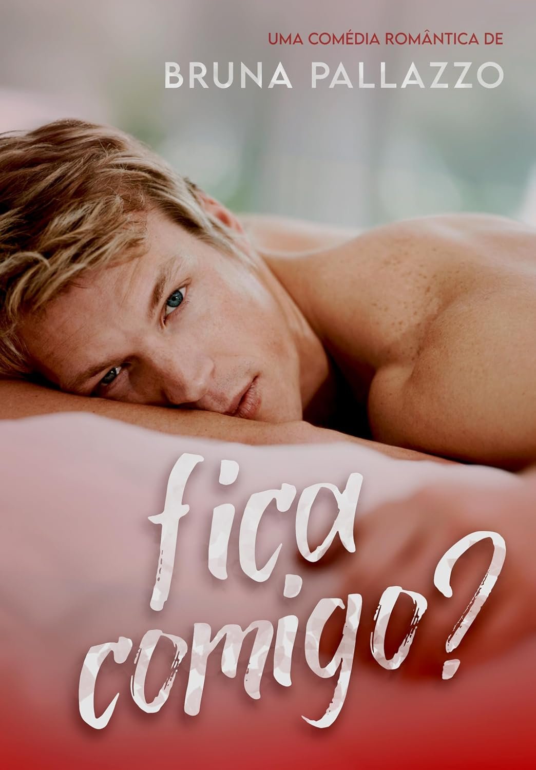 Capa do eBook Fica Comigo? de Bruna Pallazzo mostrando casal médico no hospital
