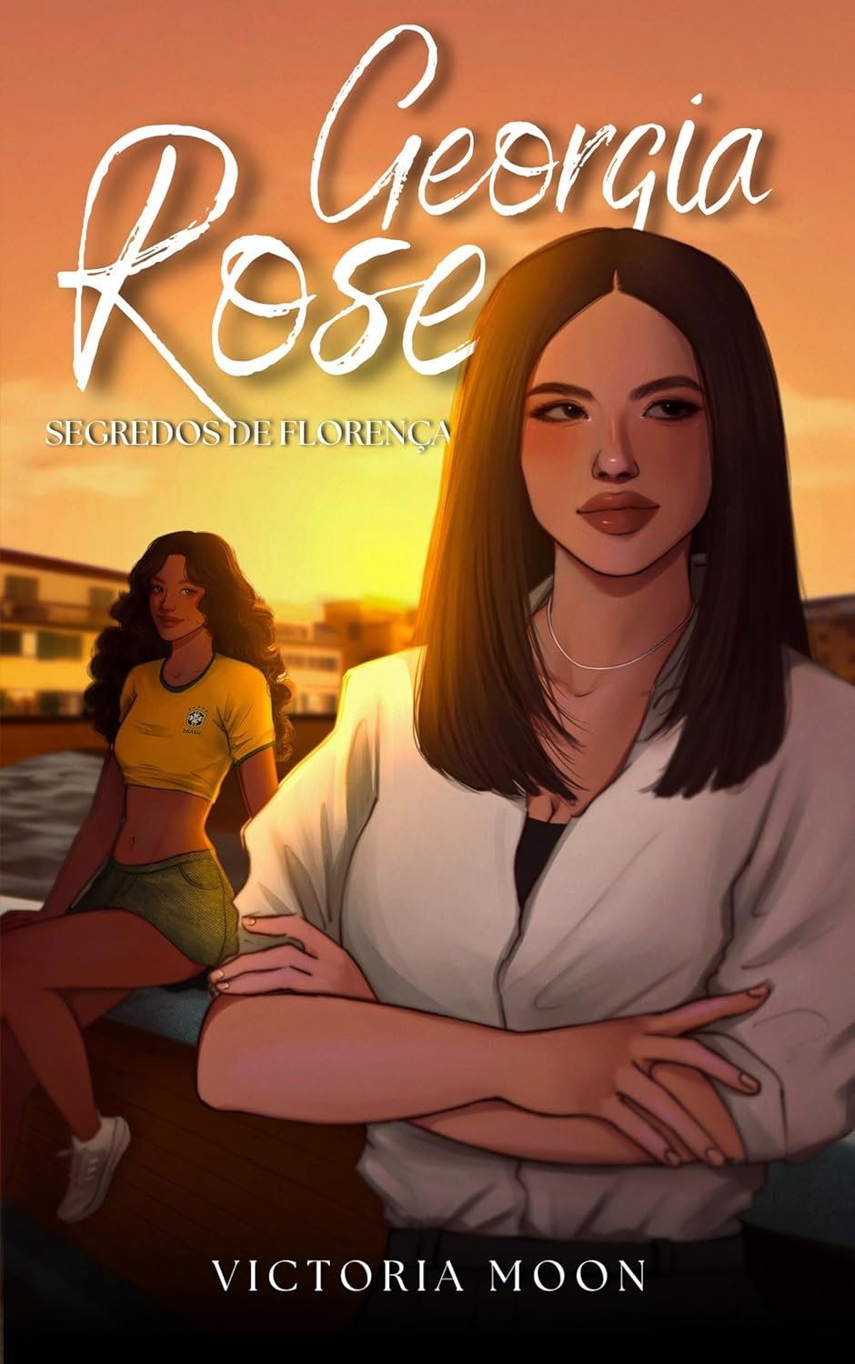 Capa do livro Georgia Rose: Segredos de Florença, romance de Victoria Moon ambientado na Itália renascentista