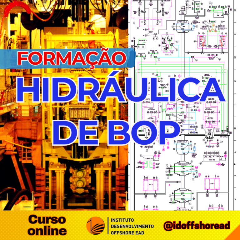 Formação técnica em Hidráulica de BOP Subsea com HPU MUX Pod e LMRP - Diagramas hidráulicos e diagnóstico de falhas