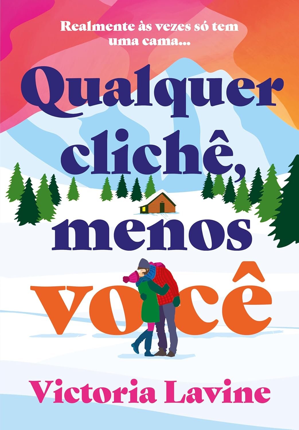 Mulher escrevendo no computador com vista para o Alasca