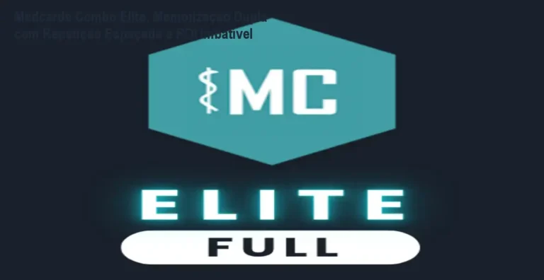 Tela da plataforma Medcards Combo Elite mostrando flashcards de anatomia com áudio de ausculta