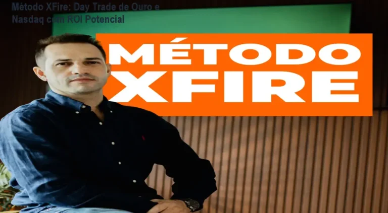 Imagem do Método XFire mostrando como operar day trade em Ouro e Nasdaq para obter lucros.